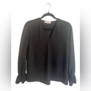 Michael Kors | Long Sleeve Black Blouse | Size: Small